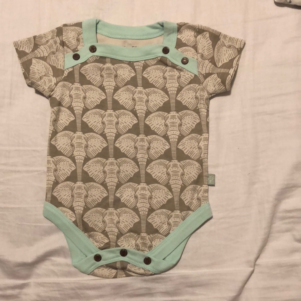 Organic Baby onesie from boutique in Detroit